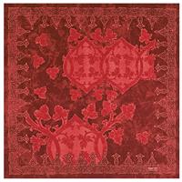 Rialto garnet red tablecloth