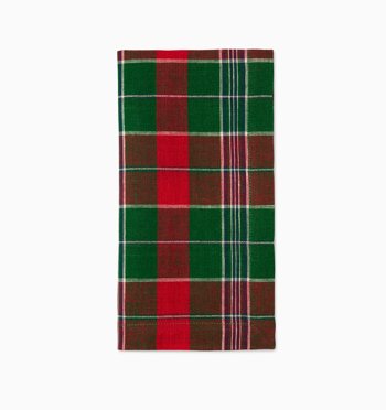 Masseria plaid Table mats or Napkins by Sferra