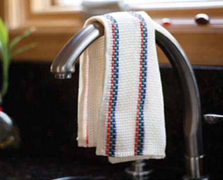 Linen dishcloth for washing dishes
