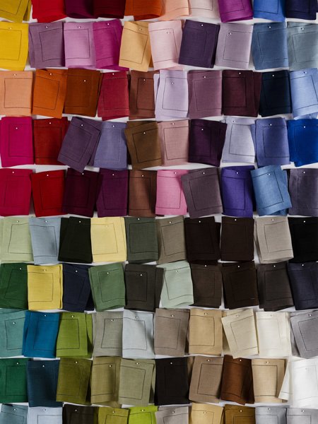 Festival Linen cocktail napkins size 6x9 in 101 colors by Sferra