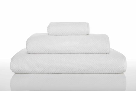 Bee Waffle bath towels by Graccioza