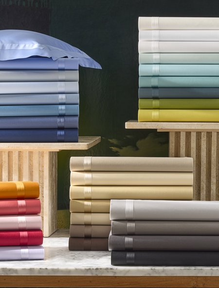 Nocturne 600 TC Sateen Sheets by Matouk