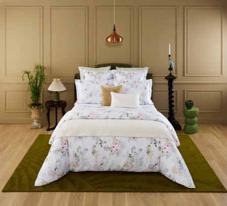 Orchidee bed sheets by Yves Delorme