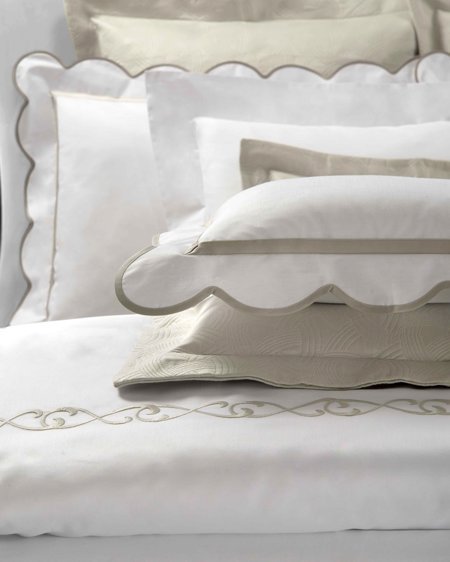 Elisabetta scalloped edges Bedding by DEA