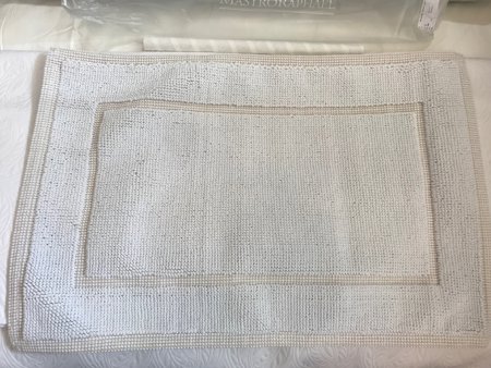 Mastro Raphael Unito white imported rugs woven in Italy