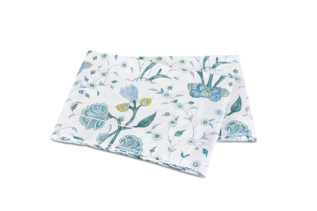 Khilana blue printed Bed Linens by Matouk Schumacher