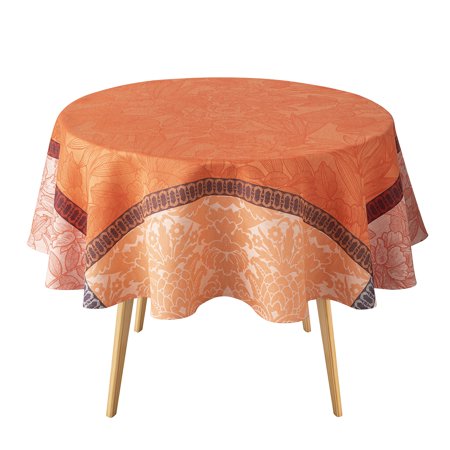 Escapade Tropicale 69 Round Tablecloth by Le Jacquard Francais