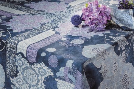 Rialto blue Tablecloth by Beauville