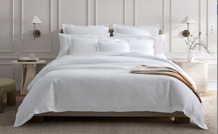 Roman linen Bed Sheets by Matouk
