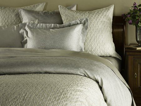 SDH Kara golden aqua duvet cover and pillow shams