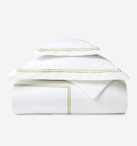 Grande Hotel Kiwi green Bedding by SFERRA