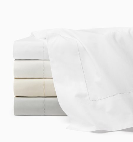 Luxor flat sheets by Sferra