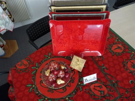 Winter Holiday Table Linens by Beauville
