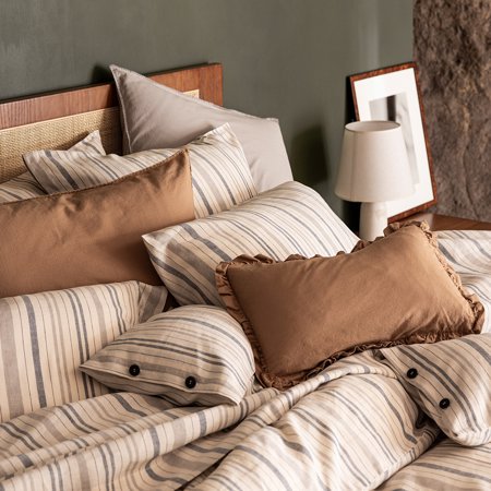 Dune beige Bed Linens by LJF