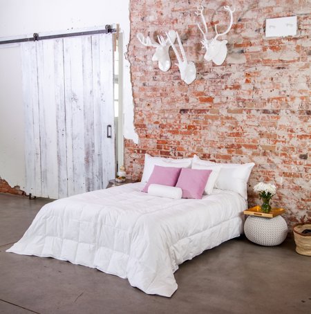 Flora down ultra light weight comforter by Ogallala