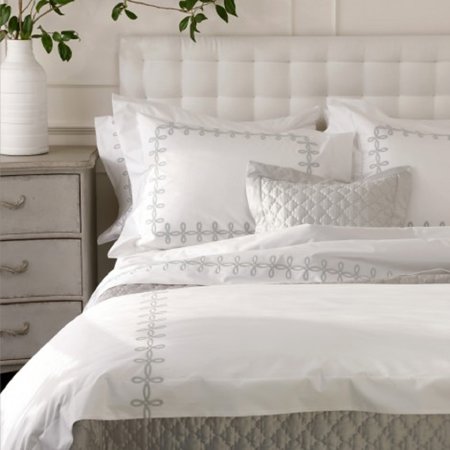 Gordian Knot embroidery for Duvet cover and/or bed sheets Matouk