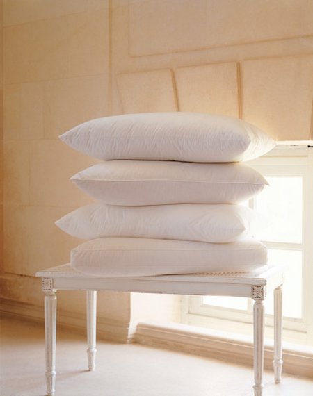 Down and Feather 3 Chamber Sleeping Pillow by Yves Delorme