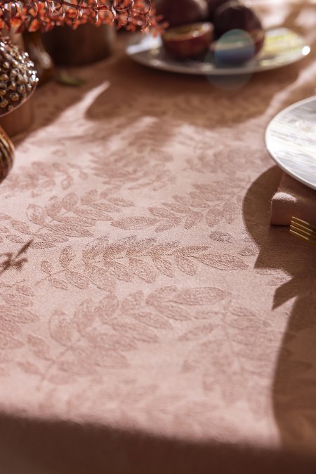 Vegetal Mood orange by Le Jacquard Francais