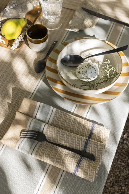 Dune Napkins by Le Jacquard Francais