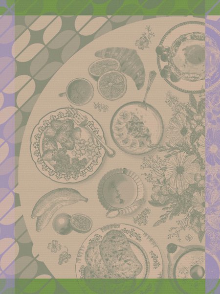 Brunch Gourmand Towels by LJF