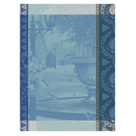 Jardin Parisien tea towel by Le Jacquard Francais