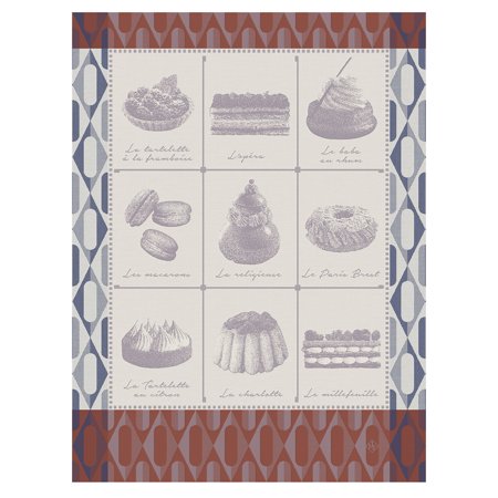 Pâtisseries Françaises Tea Towels by Le Jacquard Francais