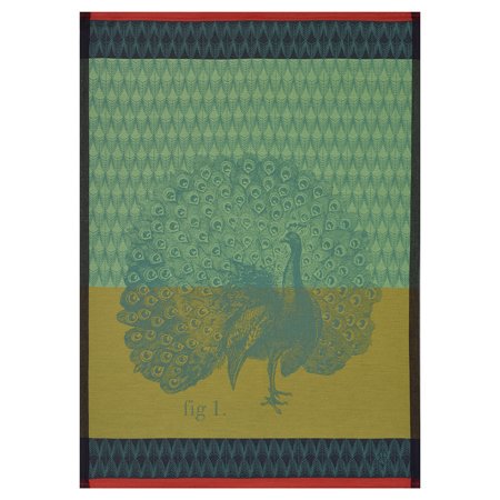 Planche Animaliere Paon by Le Jacquard Francais