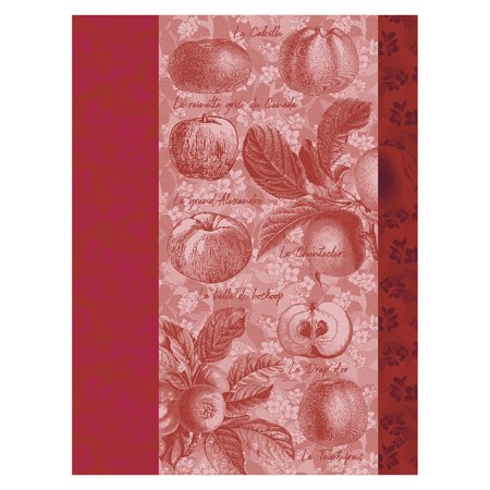 Pommes à croquer Tea towels by Le Jacquard Francais