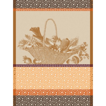 Potager d Hiver French Tea Towels by Le Jacquard Francais