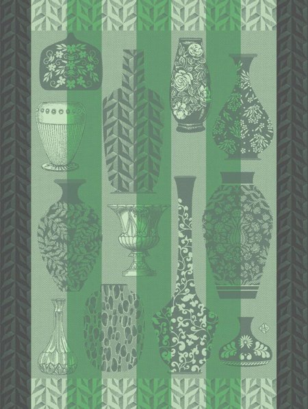 Poteries French Tea Towels by Le Jacquard Franacis