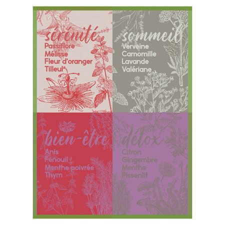 Serenites Tea Towels sale by Le Jacquard Francais