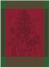 Casse Noisette red Holiday towel by Garnier Thiebaut