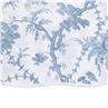 San Cristobal toile in blue by Schumacher Matouk