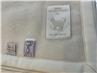 Cashmere King blanket in White by BVT France