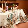 Bonhommes de Neige linen/cotton Tablecloth by Garnier Thiebaut
