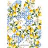 Azulejos blue/yellow Tea Towel by Garnier Thiebaut