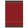 Poesie d Hiver red hand towels by Le Jacquard Francais