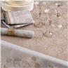 Instant Bucolique beige Table Linens by Le Jacquard Francais