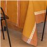 Manor Home orange Table Linens by Le Jacquard Francais