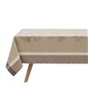 Manor Lane beige Table Linens by Le Jacquard Francais