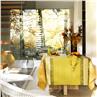 Mumbai yellow Table Linens by Le Jacquard Francais