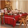 Sous les Etoiles red houx by Le Jacquard Francais