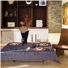Sulawesi indigo Table Linens by Le Jacquard Francais
