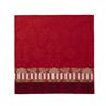 Gipsy red coated cotton Table LInens by Le Jacquard Francais
