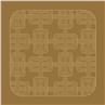 Hotel Particulier brown by Le Jacquard Francais