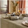 Hotel Particulier green buis Table linens by Le Jacquard Francais