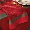 Sous les Etoiles red houx by Le Jacquard Francais