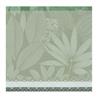 Nature Sauvage green Table Linens by Le Jacquard Francais