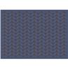 Sulawesi indigo coated Placemats by Le Jacquard Francais