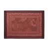 Romance red Linen Table Linens by Le Jacquard Francais